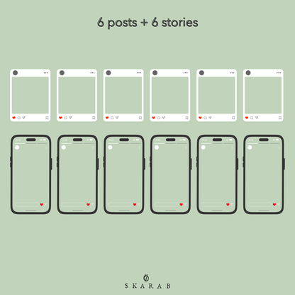 2 weeks of posts and community mgmt.